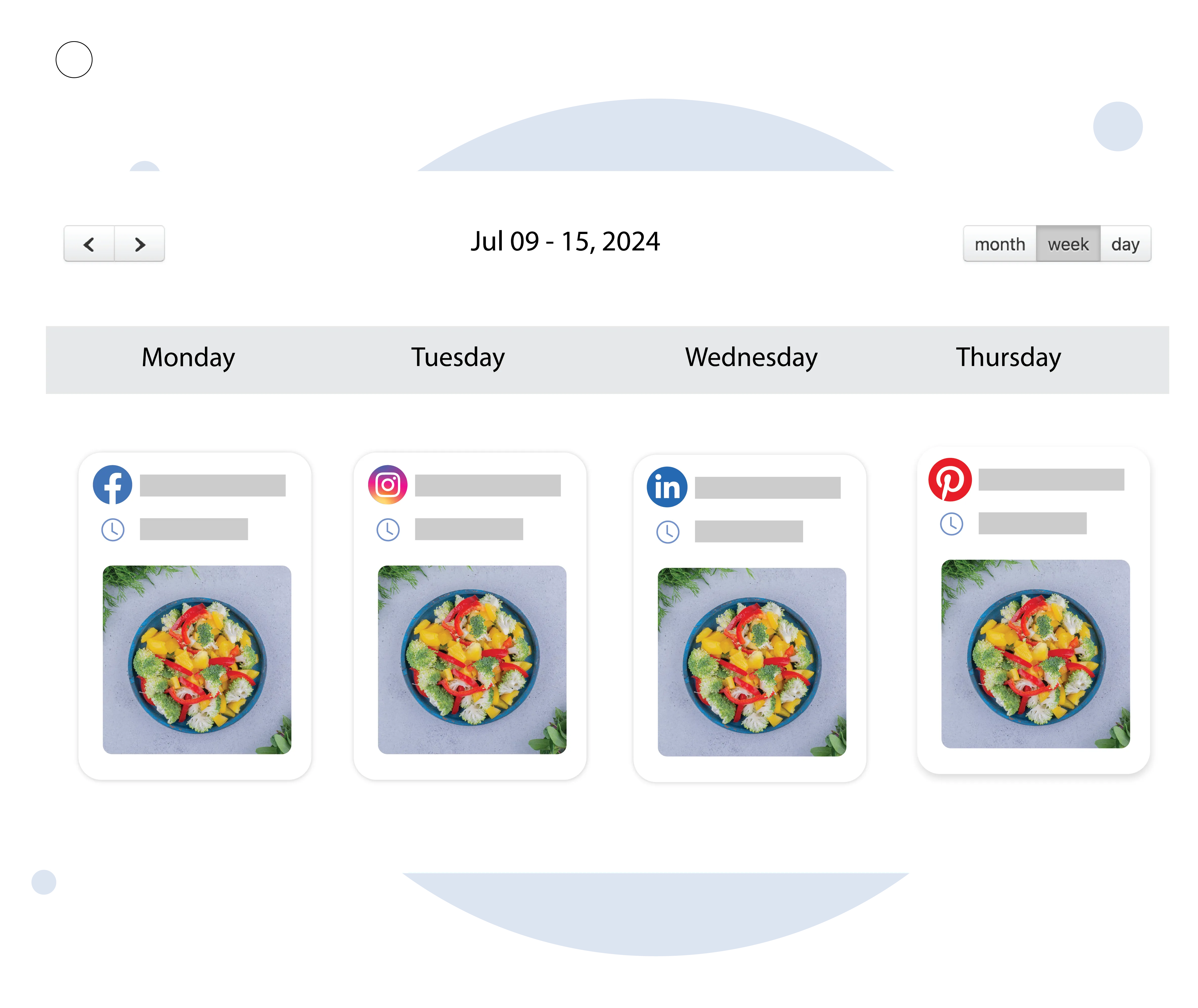 Schedule and publish posts