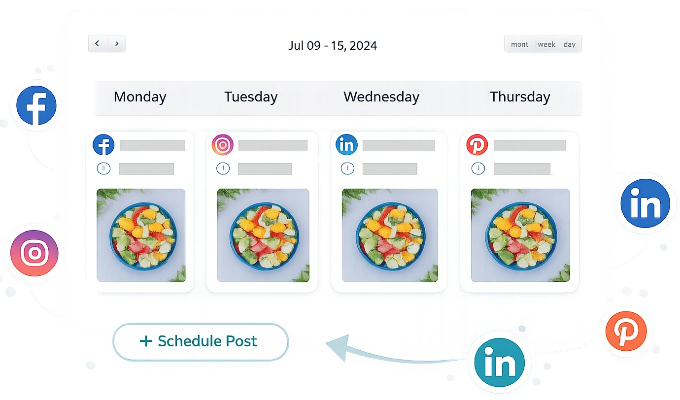 Schedule and publish posts